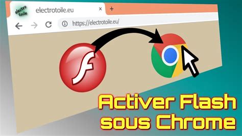 Activer flash player chrome windows 10